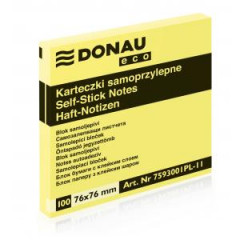 Samolepiaci bloek Donau ECO lt 76x76mm 