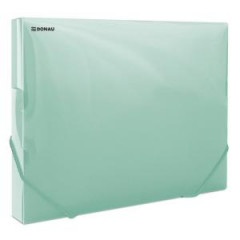 Plastov box s gumikou DONAU priehadn zelen