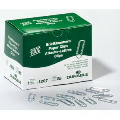 Spisov spony DURABLE 26mm zinkov 1000ks 