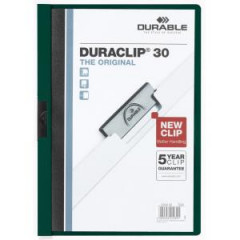 Obal s klipom DURACLIP Original 30 tmavozelen 