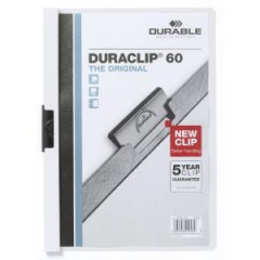 Obal s klipom DURACLIP Original 60 biely 