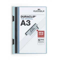 Obal s klipom A3 DURACLIP Original modr 