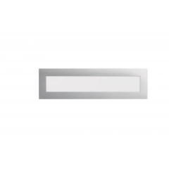 Magnetick DURAFRAME MAGNETIC Top pre A4, 210x40 mm, strieborn 