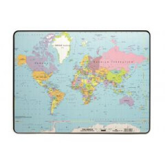 Podloka na stl s mapou sveta 40x53cm 