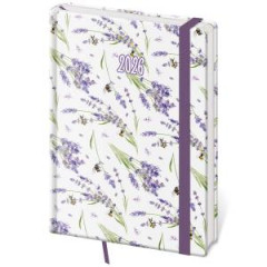 Dir Vario denn A5 14,3x20,5 cm s gumikou Lavender 2026 
