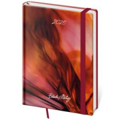 Dir Vario denn A5 14,3x20,5 cm s gumikou Matragi Red 2026 