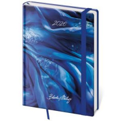 Dir Vario denn A5 14,3x20,5 cm s gumikou Matragi Blue 2026 