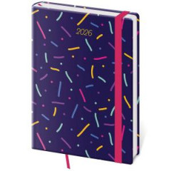 Dir Vario tdenn A5 14,5x20,5 cm s gumikou Sprinkles 2026 
