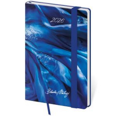 Dir Vario tdenn vreckov A6 9x14 cm s gumikou Matragi Blue 2026 