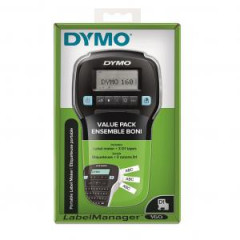 Dymo LM 160 tlaiare ttkov a 3x D1 psky 12mm x 7m ierna na bielej 