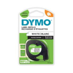 Pska Dymo pre Letratag papierov biela 12mm x 4m 