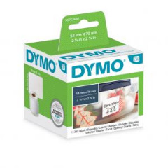 Samolepiace etikety Dymo LW 70x54mm viacelov biele