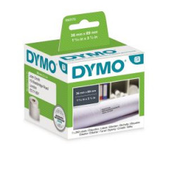 Samolepiace etikety Dymo LW 89x36mm adresn vek biele 260ks 