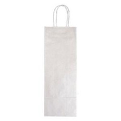 Papierov taka na vno 140x80x390,mm strieborn, krten uk vo farbe 