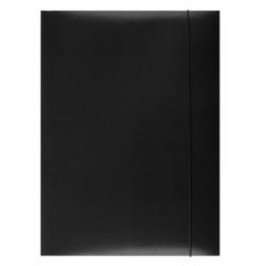 Kartnov obal s gumikou Office Products ierny 