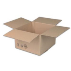 Krabica s klopou + recyklan znaky 300x200x100 mm 