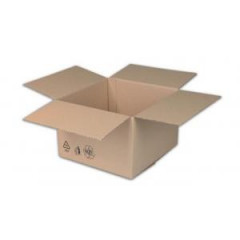 Krabica s klopou + recyklan znaky 300x200x180 mm