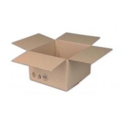 Krabica s klopou + recyklan znaky 300x200x150 mm 