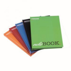 Zznamov kniha Office Products A4 96 listov linajkov mix farieb
