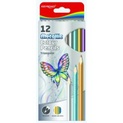 Farbiky trojhrann metalick KEYROAD 12f 