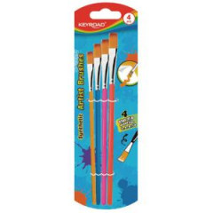 Sada tetcov KEYROAD, blister 4 ks, mix farieb 