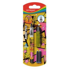 Gukov pero KEYROAD 0,7 mm, blister, 2 nplne, mix farieb 
