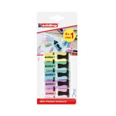 Sada mini zvrazovaov edding 7/4S pastel 