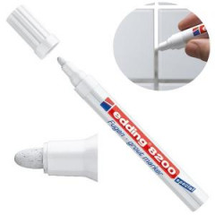 Popisova na pry edding 8200 biely v BL 
