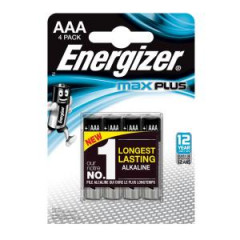 Batria Energizer mikrotukov Max Plus LR03/4 ks 