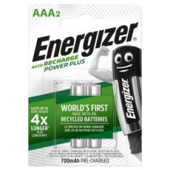 Batria Energizer mikrotukov nabjaten 800mAh AAA-HR03 / 2 ks 