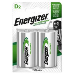 Batria Energizer vek monolnok nabjaten 2500mAh HR20 / 2 ks 