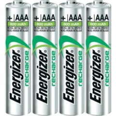 Batria Energizer dobjaten AAA-HR03/4ks 800 mAh mikrotukov