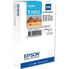 Atramentov npl Epson T7012 cyan XXL C13T701240 pre WP4000/WP4500 (3.400 str.) 