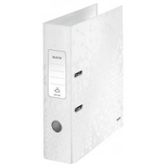 Zaklada pkov Leitz 180 WOW 8cm perleovo biely 