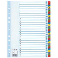 Kartnov rozraova Esselte Mylar 1-31 