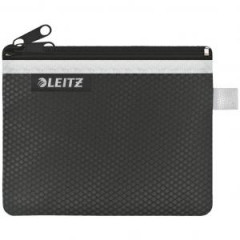 Textiln obal so zipsom dvojit Leitz WOW mal ierny 