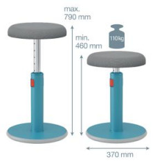 Ergonomick balann stolika Leitz Cosy Ergo kudn modr