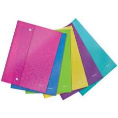 Plastov obal s cvokami Leitz WOW mix farieb 
