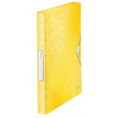 Plastov box s gumikou Leitz WOW lt 