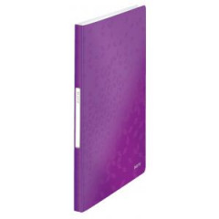 Katalgov kniha 40 Leitz WOW purpurov 