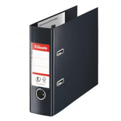 Zaklada pkov Esselte celoplastov Oblong 7,5cm ierny 
