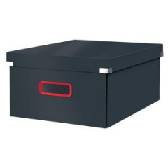 Vek krabica Click & Store A3 Leitz Cosy zamatov siv 