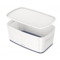 lon box s vekom Leitz MyBox, vekos S biela/siv 