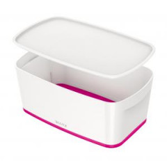 lon box s vekom Leitz MyBox, vekos S biela/ruov 
