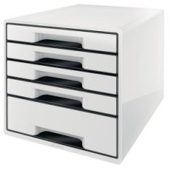Zsuvkov box Leitz WOW ierny 