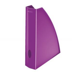 Stojan na asopisy Leitz WOW purpurov 
