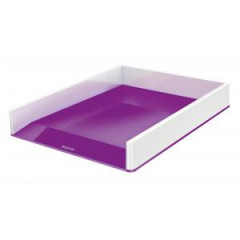 Odklada Leitz WOW biely/purpurov 