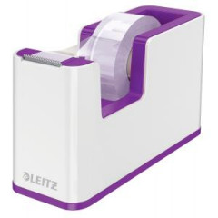 Dispenzor s pskou Leitz WOW biely/purpov 