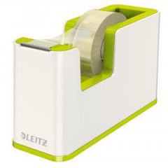 Dispenzor s pskou Leitz WOW biely/metalick zelen 