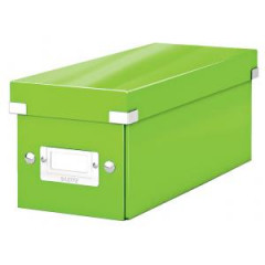 Krabica na CD Click & Store zelen 